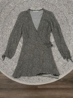 Abercrombie Green Patterned Mini Dress